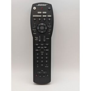 Bose RC38T1-27 OEM Remote Control Lifestyle AV38 AV48 Series III Black Tested